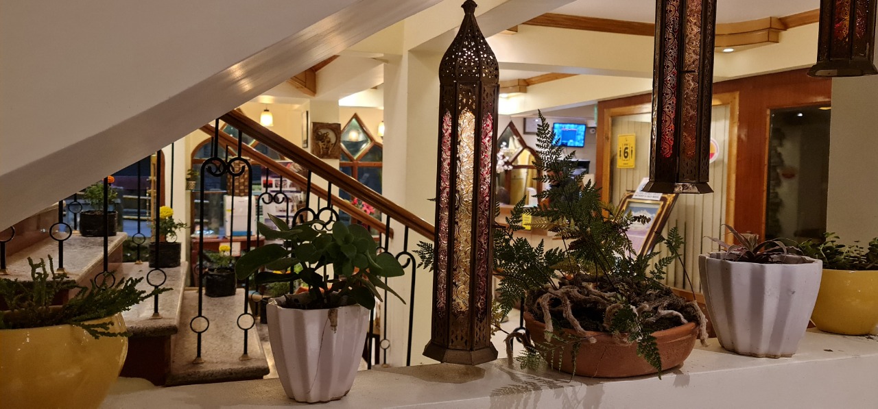 Front desk lobby area