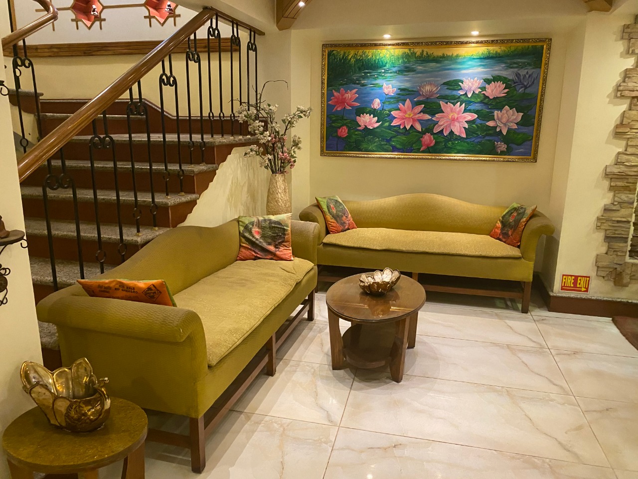 Interior staircase